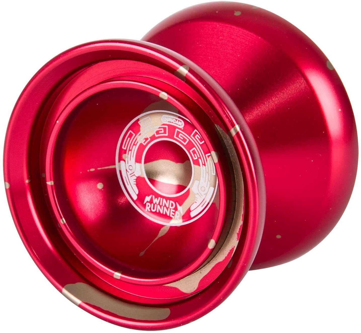 Foto 3 pulgar | Yoyo Duncan Toys Windrunner No Responde Aluminio Rojo - Dorado - Venta Internacional