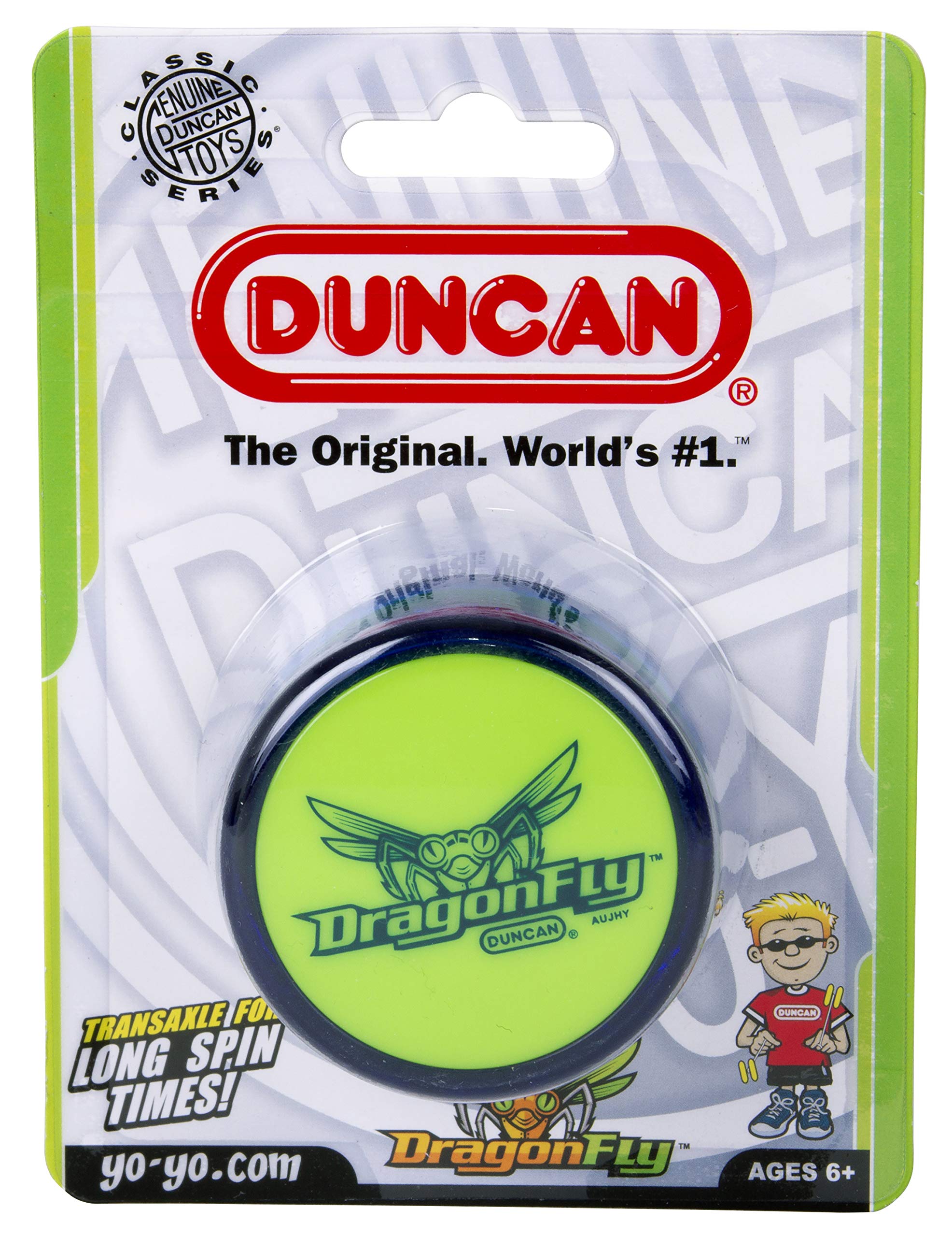 Foto 5 pulgar | Yoyo Duncan Dragonfly Azul con Tapa Verde Diseño De Transeje - Venta Internacional