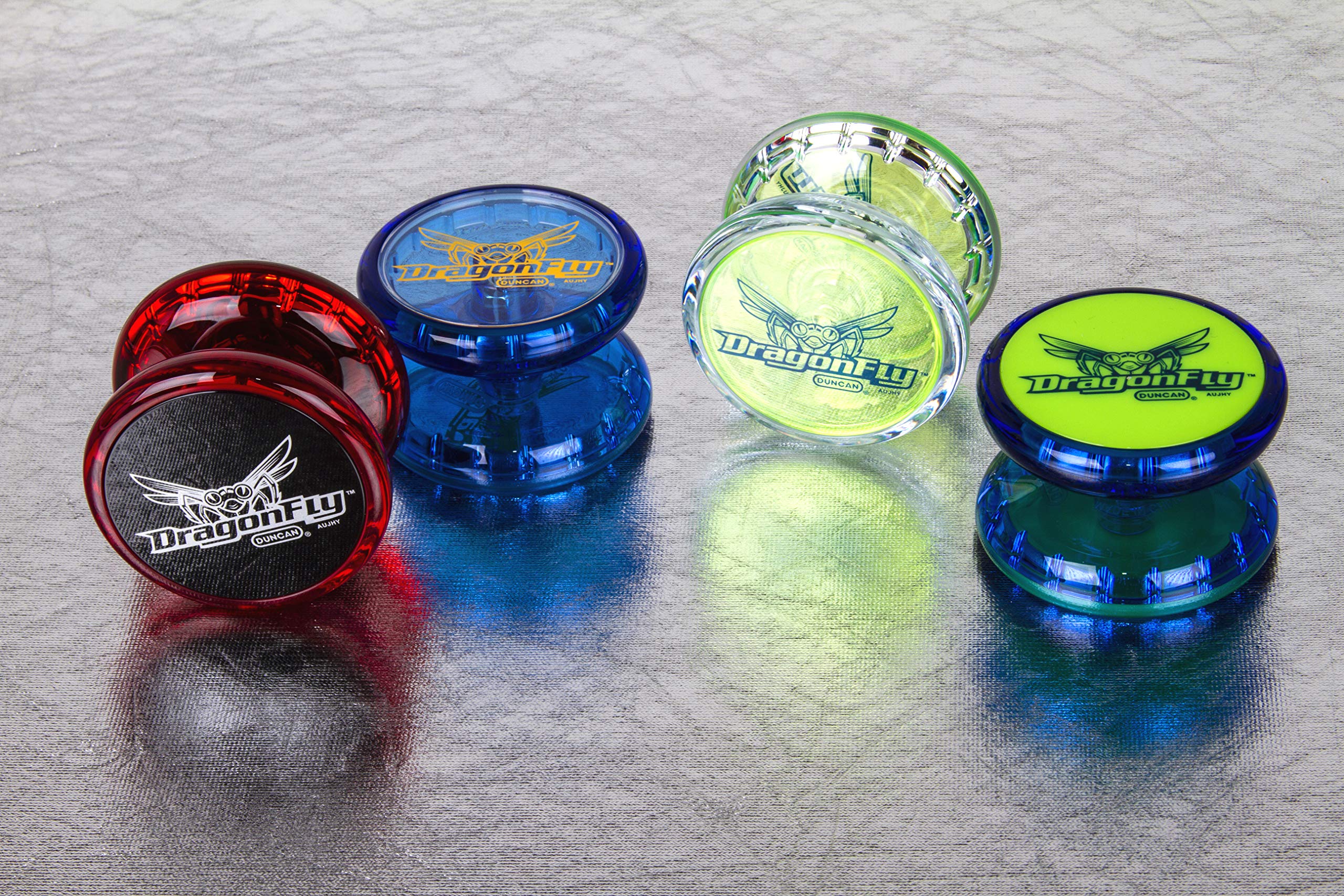 Foto 6 pulgar | Yoyo Duncan Dragonfly Azul con Tapa Verde Diseño De Transeje - Venta Internacional
