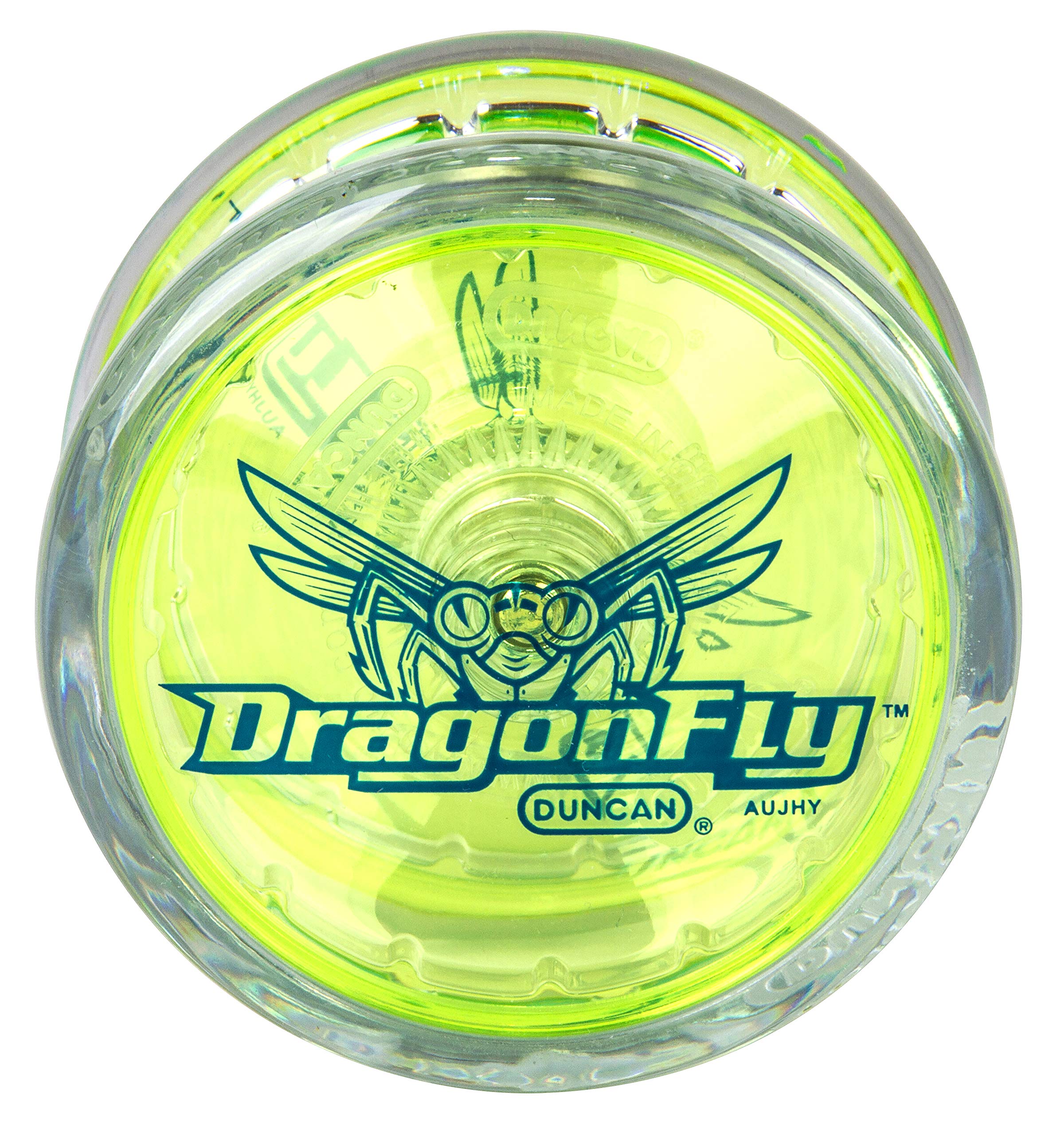 Foto 1 | Yoyo Duncan Dragonfly Transparente con Diseño de Transmisión con Tapa Verde - Venta Internacional