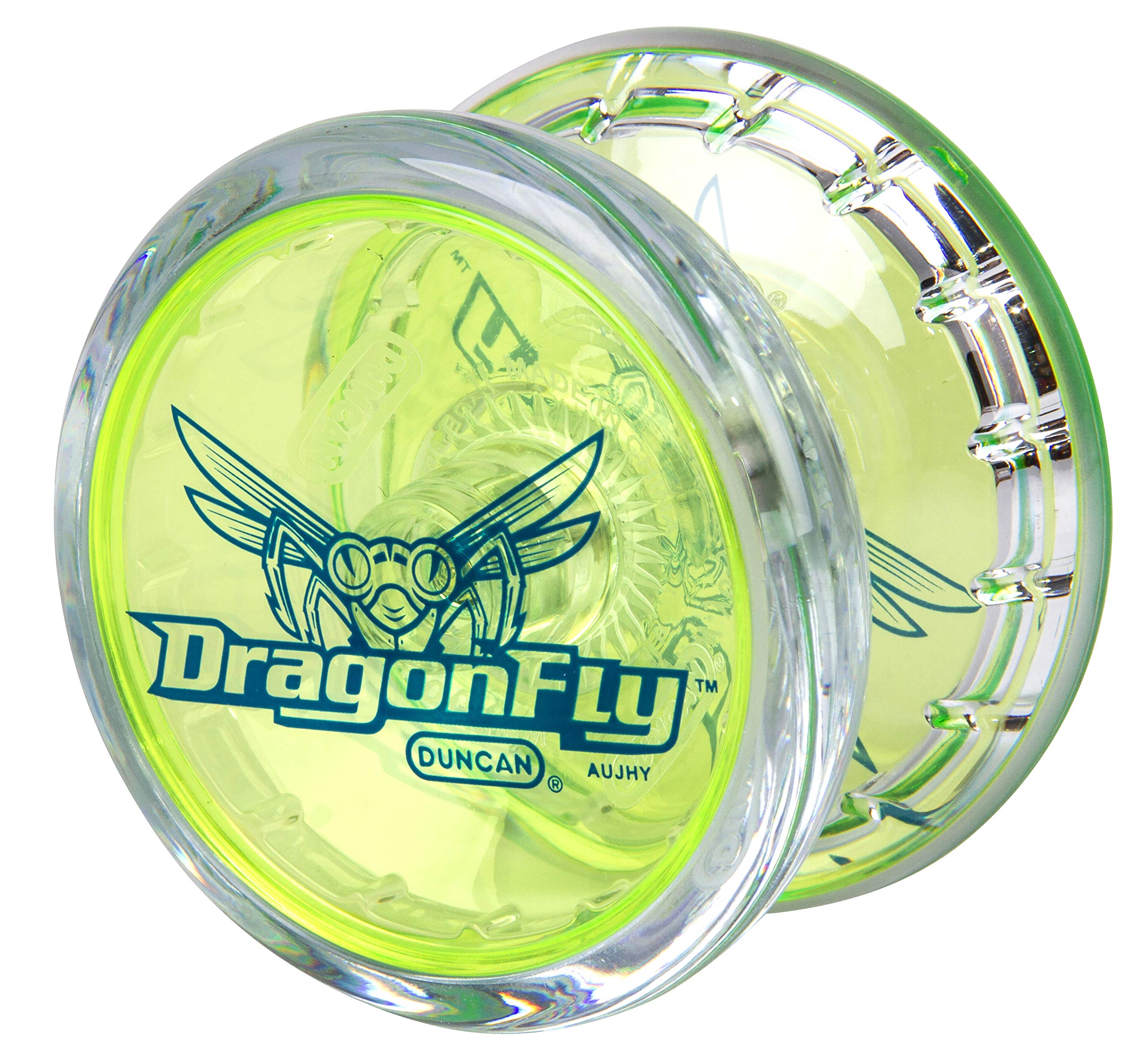 Foto 2 | Yoyo Duncan Dragonfly Transparente con Diseño de Transmisión con Tapa Verde - Venta Internacional