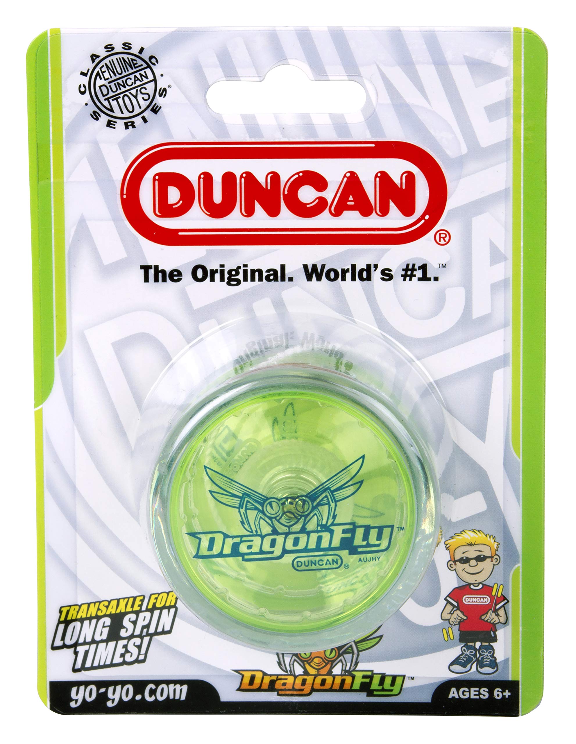 Foto 5 pulgar | Yoyo Duncan Dragonfly Transparente con Diseño de Transmisión con Tapa Verde - Venta Internacional