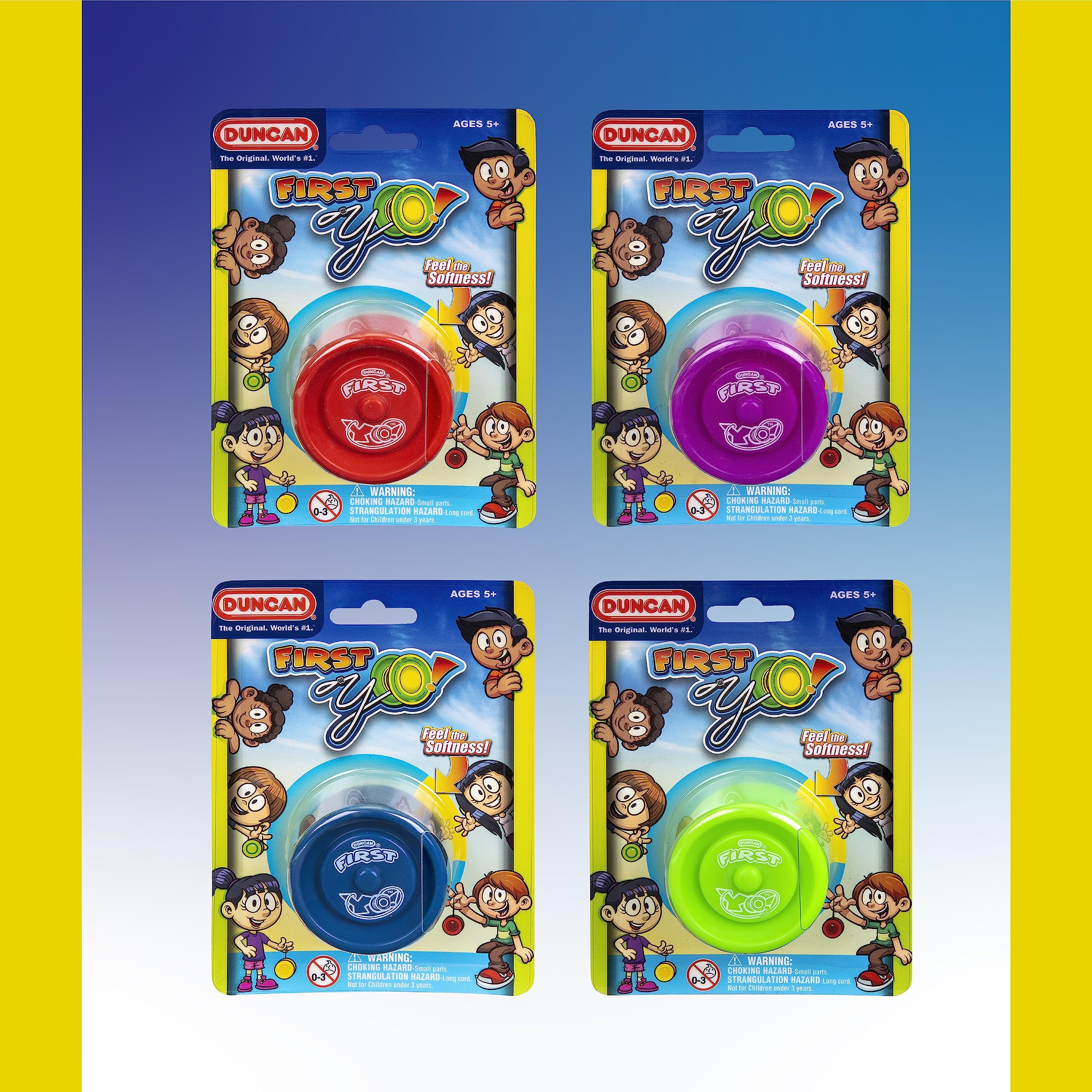 Foto 3 pulgar | Yoyo Duncan Toys First Yo! El Mejor Juego Para Principiantes Para Niños, Verde Y Amarillo - Venta Internacional.