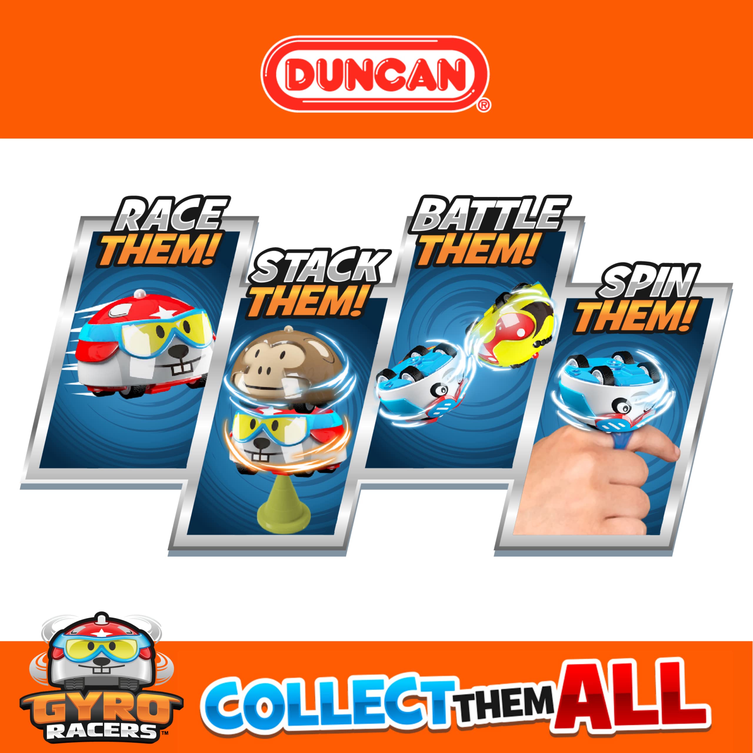 Foto 6 pulgar | Juguete De Carreras Duncan Toys Gyro Racer Con Tecnología Giroscópica Duncan Boy - Venta Internacional.