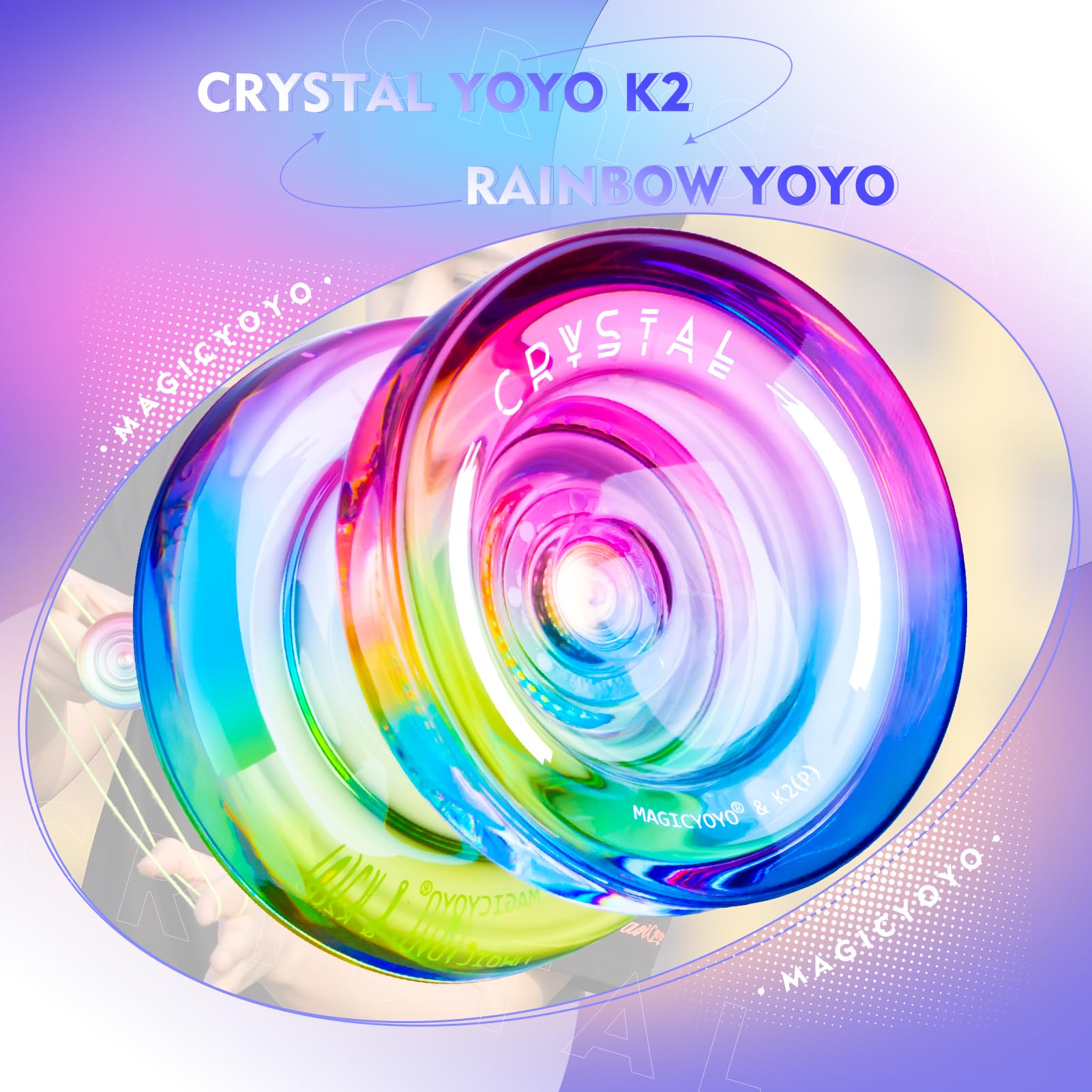 Foto 3 pulgar | Yo-yo Magicyoyo Crystal K2 Responsive Para Niños Con Accesorios - Venta Internacional.