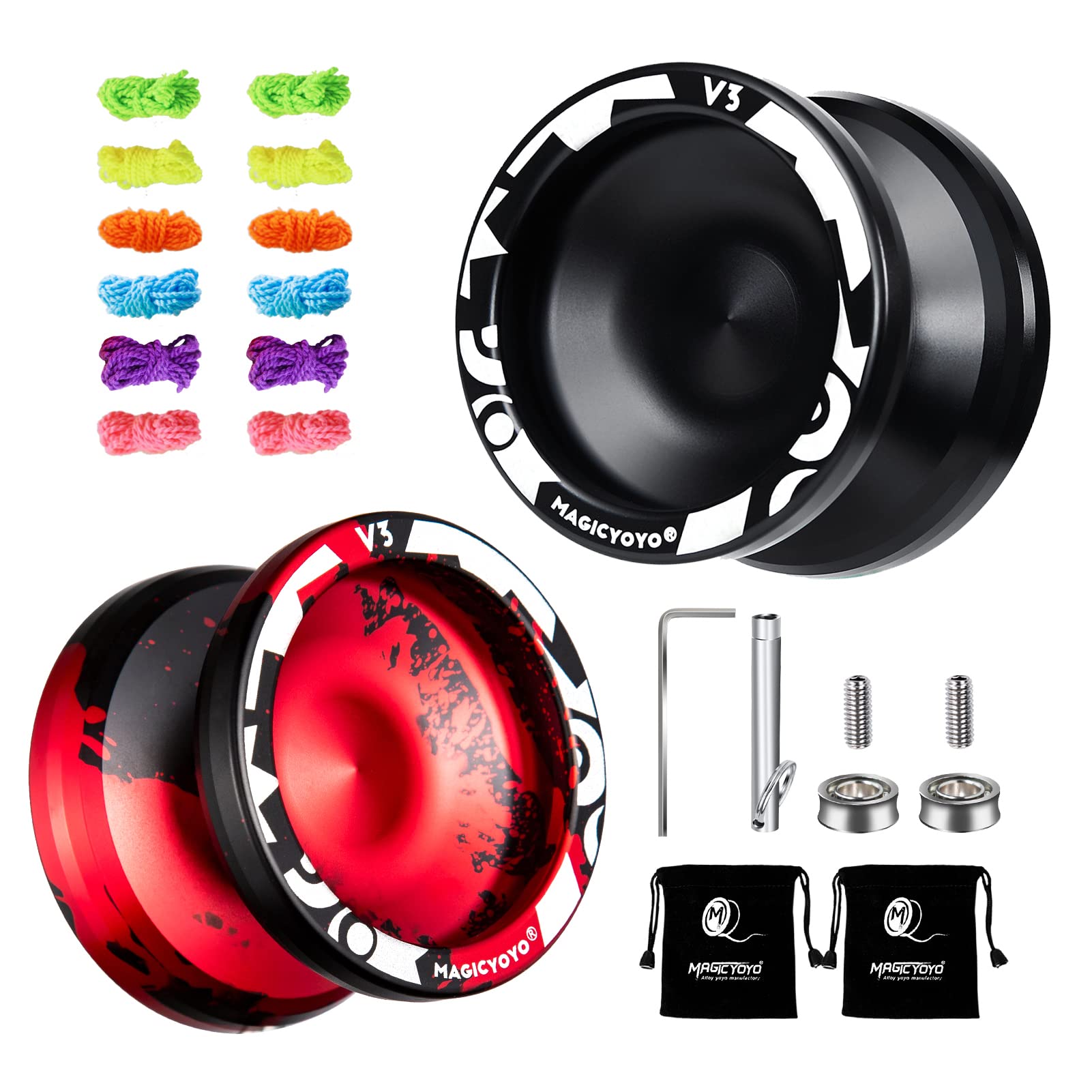 Foto 2 pulgar | Yoyo Magicyoyo V3 Responsive Pack De 2 Para Principiantes - Venta Internacional.