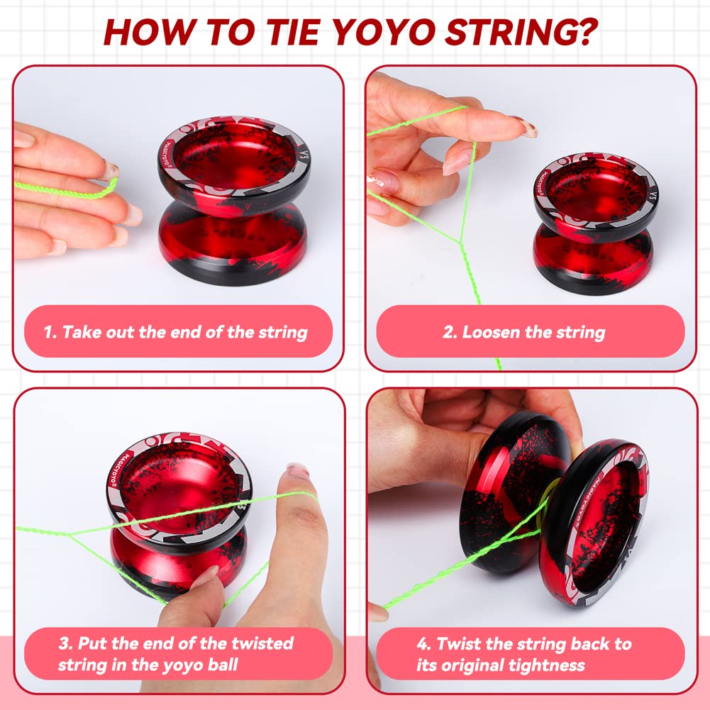 Foto 7 pulgar | Yoyo Magicyoyo V3 Responsive Pack De 2 Para Principiantes - Venta Internacional.