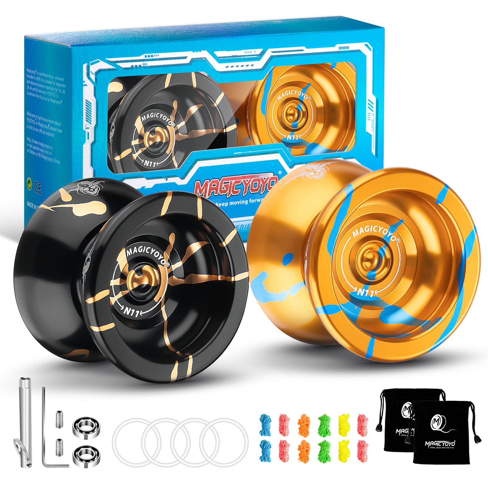 Foto 7 pulgar | Aleación De Aluminio Yoyo Magicyoyo N11 Professional Que No Responde - Venta Internacional.