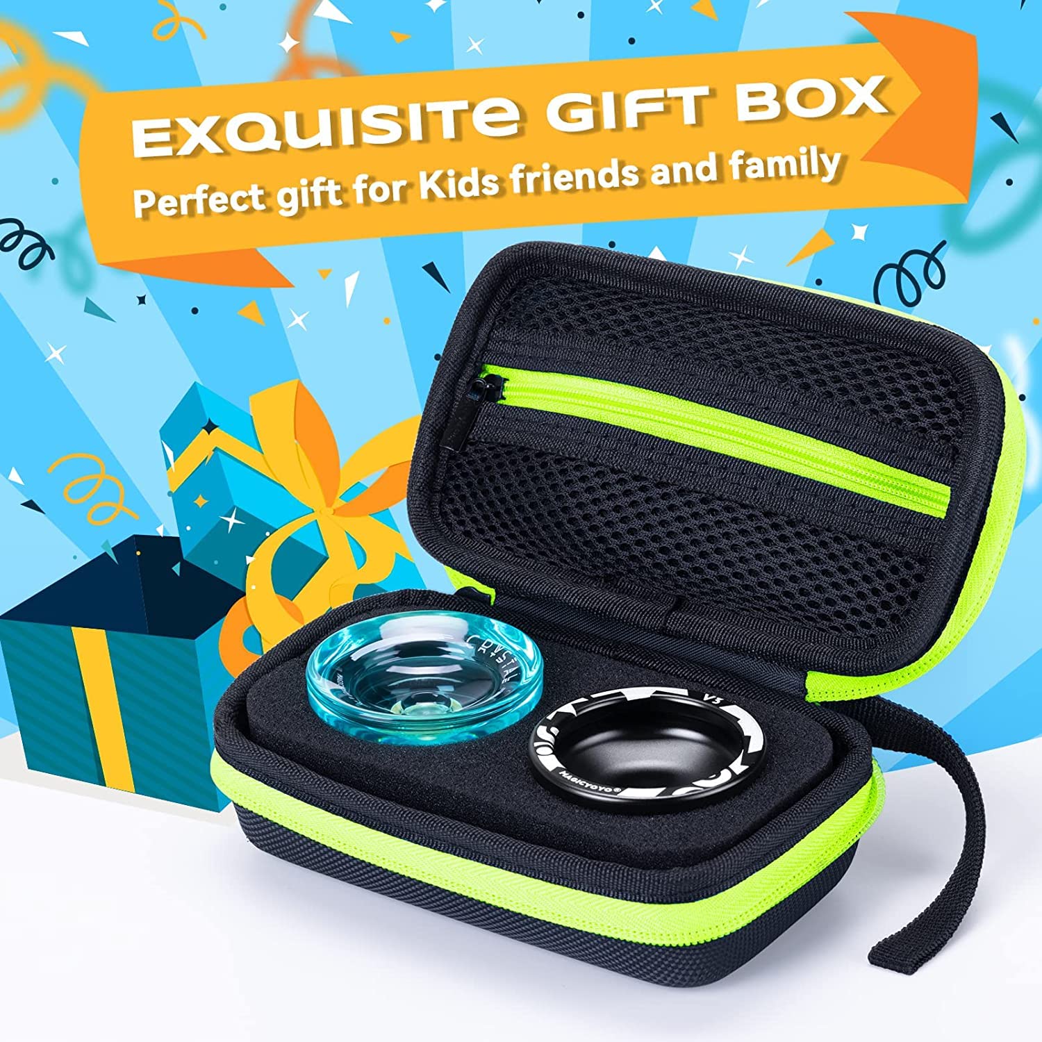 Foto 3 pulgar | Yoyo Magicyoyo V3 Metal + K2 Plastic Para Niños Con Funda Y Cuerdas - Venta Internacional.