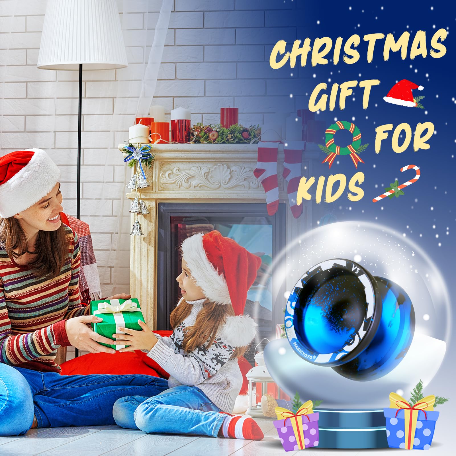 Foto 4 pulgar | Yo-yo Magicyoyo V3 Responsive Para Niños Y Principiantes, Negro Y Azul - Venta Internacional.