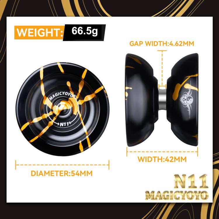 Foto 3 pulgar | Aleación De Aluminio Yoyo Magicyoyo N11 Professional Que No Responde - Venta Internacional.