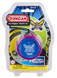 Foto 4 | Yo-yo Duncan Toys Butterfly Xt String Trick Morado Con Gorra Azul - Venta Internacional.