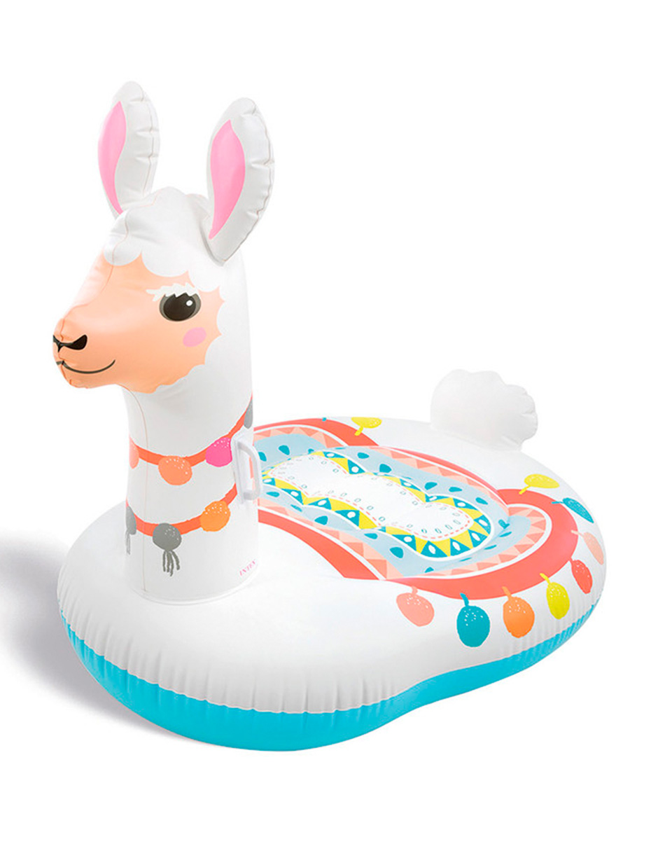 Foto 2 pulgar | Montable Intex Inflable De Llama color Blanco