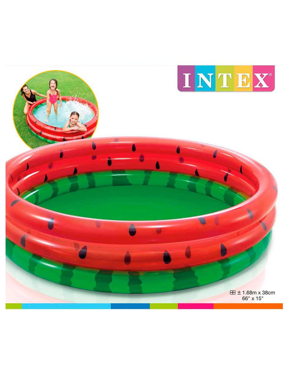 Foto 3 pulgar | Alberca Inflable de Sandía Intex para Bebé