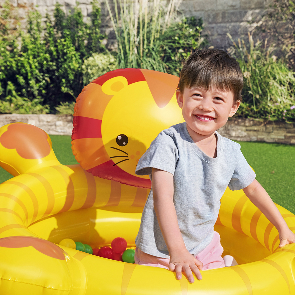 Foto 5 | Alberca De Pelotas Piscina Infable Para Niños Diseño Leon