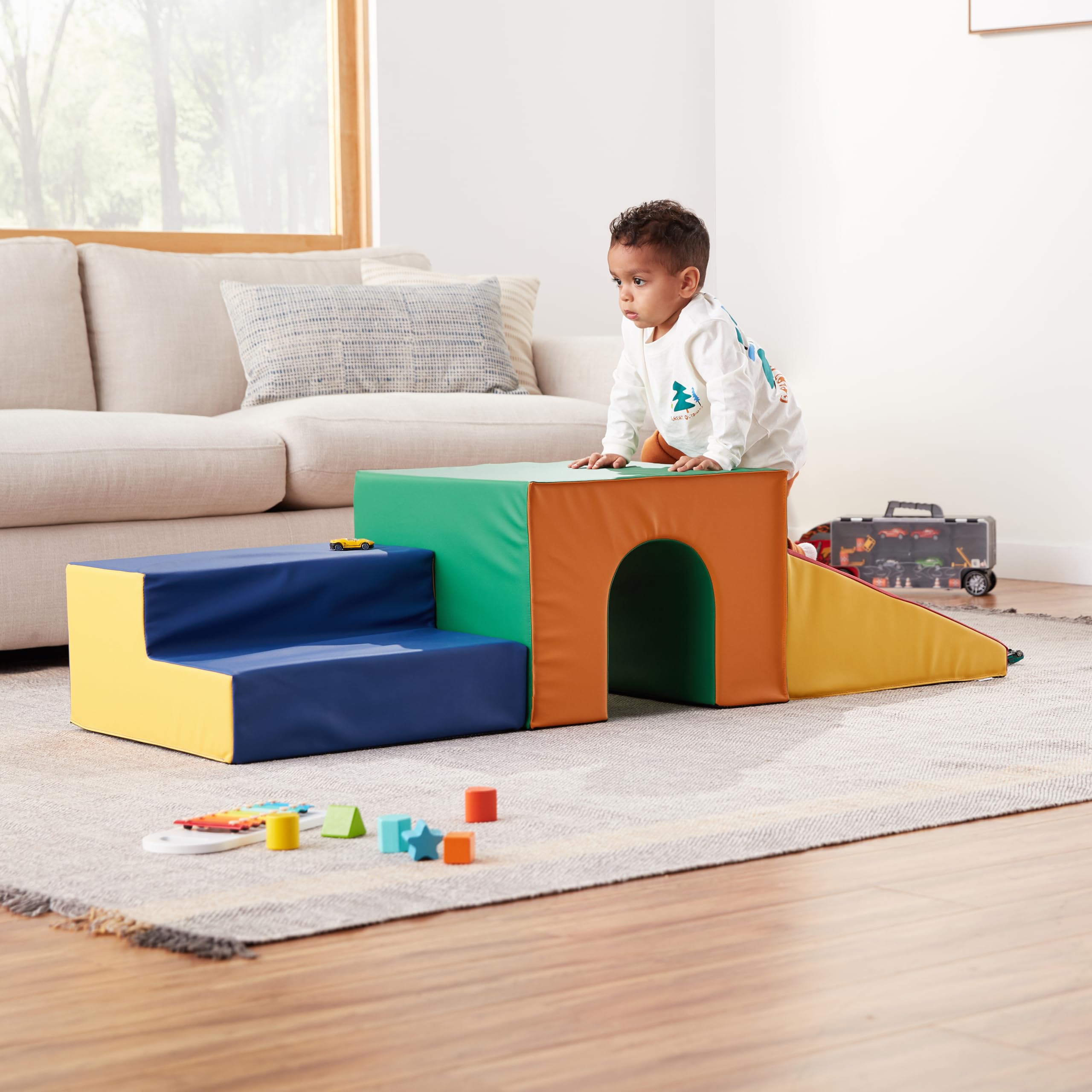 Foto 2 | Soft Play Single Tunnel Amazon Basics Kids para Niños Pequeños - Venta Internacional