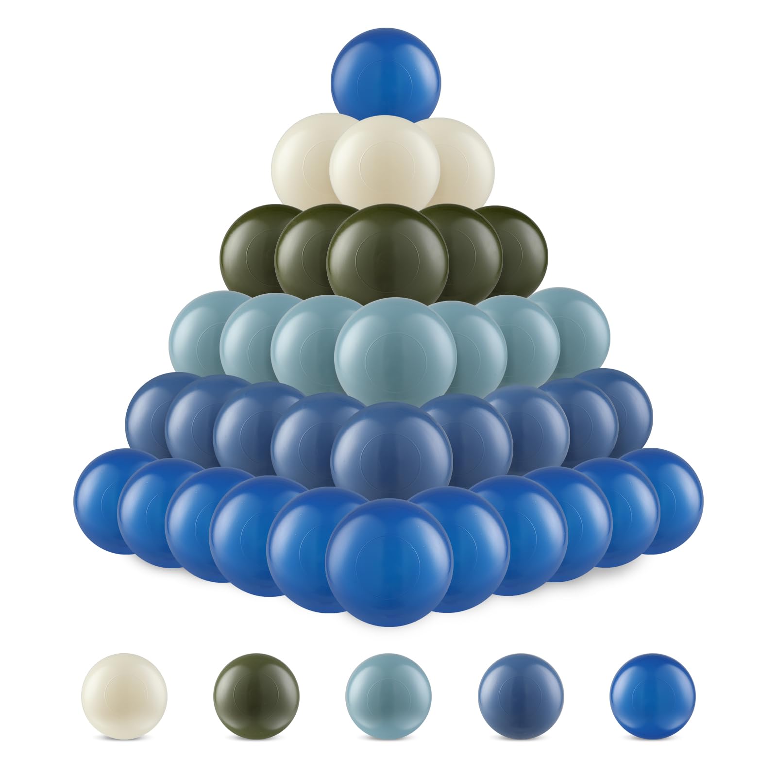 Foto 2 pulgar | Pelotas De Juego Para Niños Pequeños, 100 Unidades, Con Bolsa - Venta Internacional.