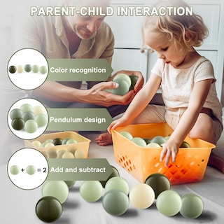 Foto 4 | Juguete De Plástico Ball Pit Balls 170 A Prueba De Aplastamiento Para Niños Y Niñas - Venta Internacional.