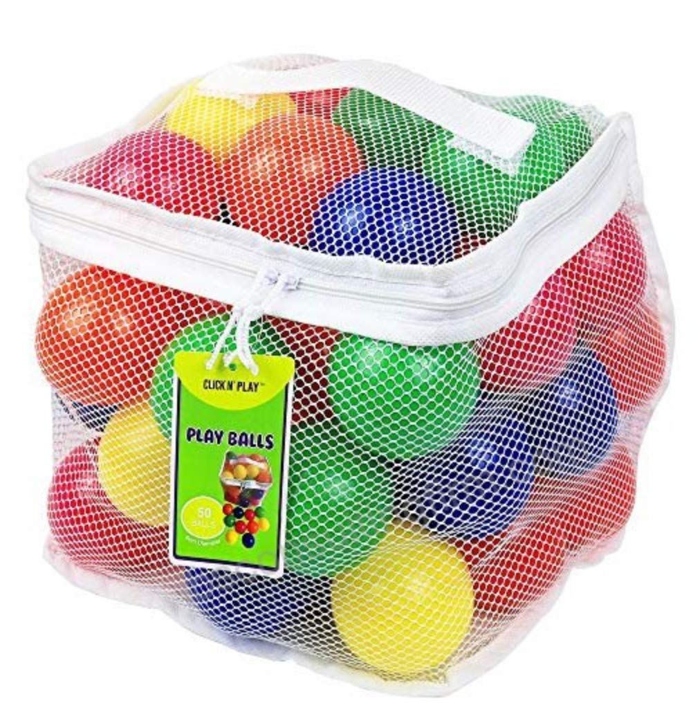Foto 2 pulgar | Pelota De Plástico Click N' Play Sin Ftalatos Y Sin Bpa, 50 Unidades - Venta Internacional.
