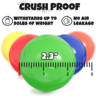 Foto 5 | Pelota De Plástico Click N' Play Sin Ftalatos Y Sin Bpa, 50 Unidades - Venta Internacional.