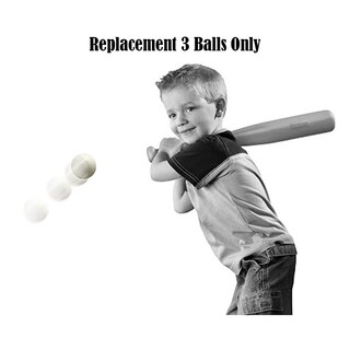 Foto 2 | Pelotas De Repuesto Fisher-price De Foam Baseball Triple Hit, Paquete De 3 - Venta Internacional.