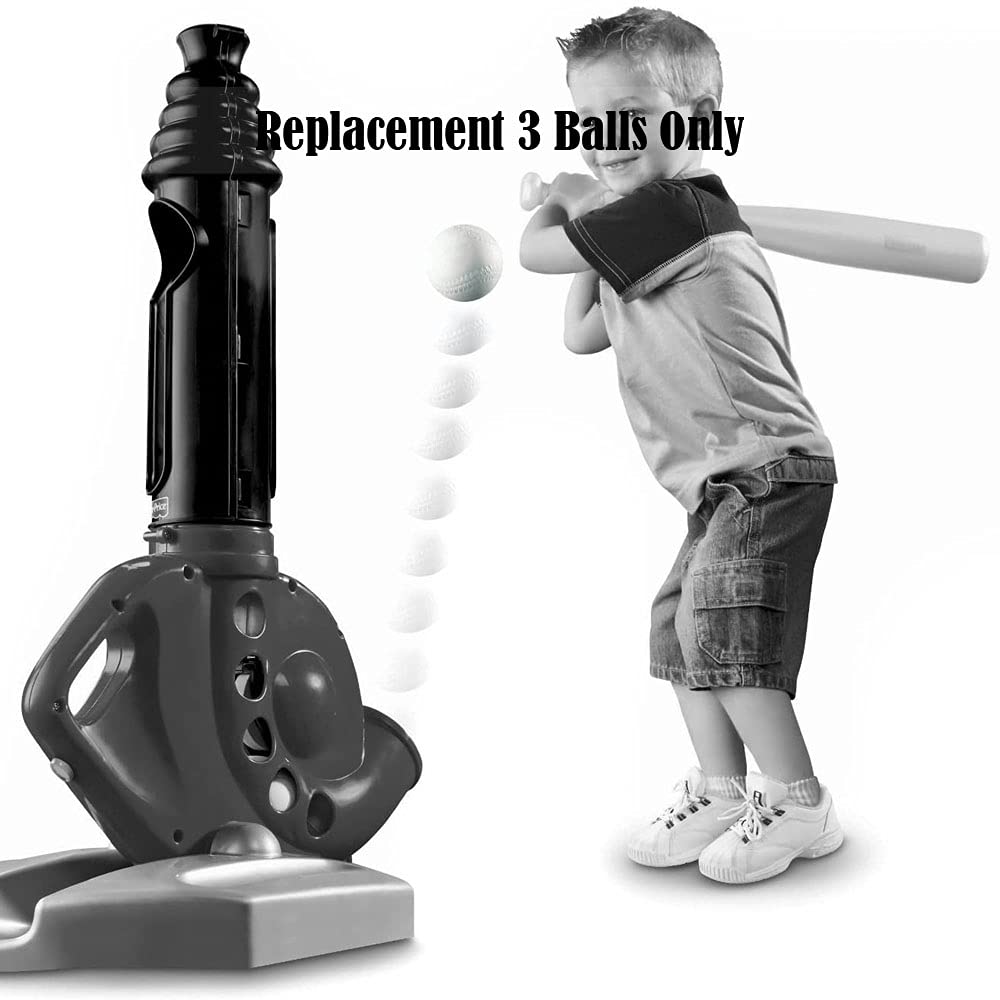 Foto 6 pulgar | Pelotas De Repuesto Fisher-price De Foam Baseball Triple Hit, Paquete De 3 - Venta Internacional.