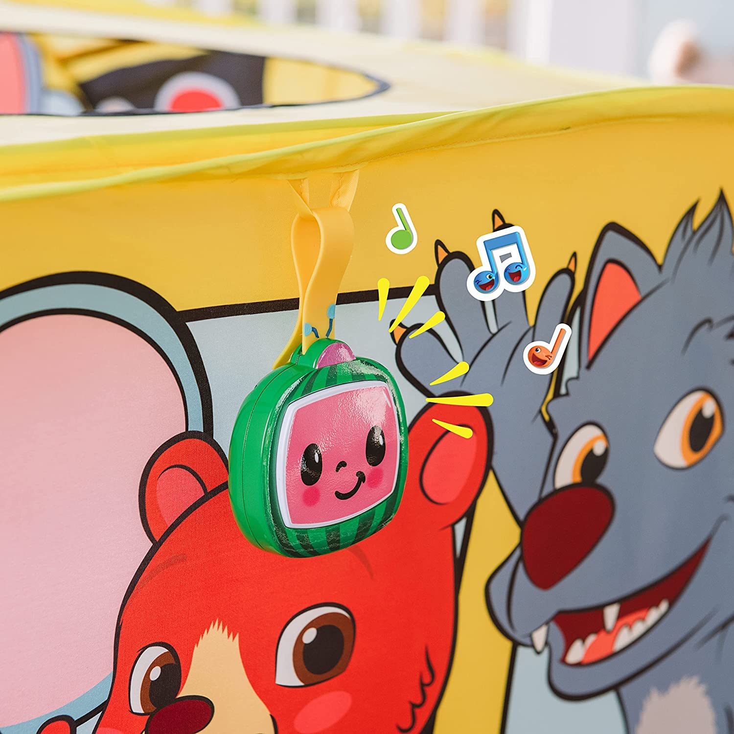 Foto 6 | Carpa Plegable Cocomelon Musical, Autobús Escolar Amarillo Para Más De 2 Años - Venta Internacional.