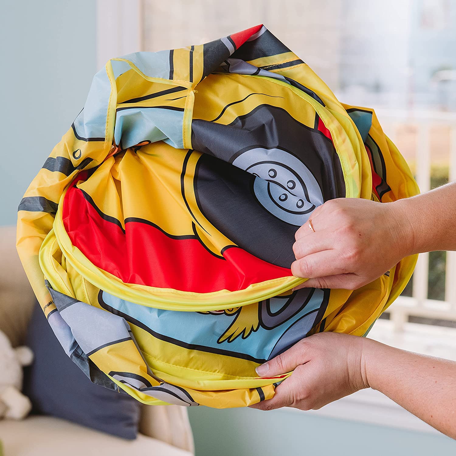 Foto 7 | Carpa Plegable Cocomelon Musical, Autobús Escolar Amarillo Para Más De 2 Años - Venta Internacional.