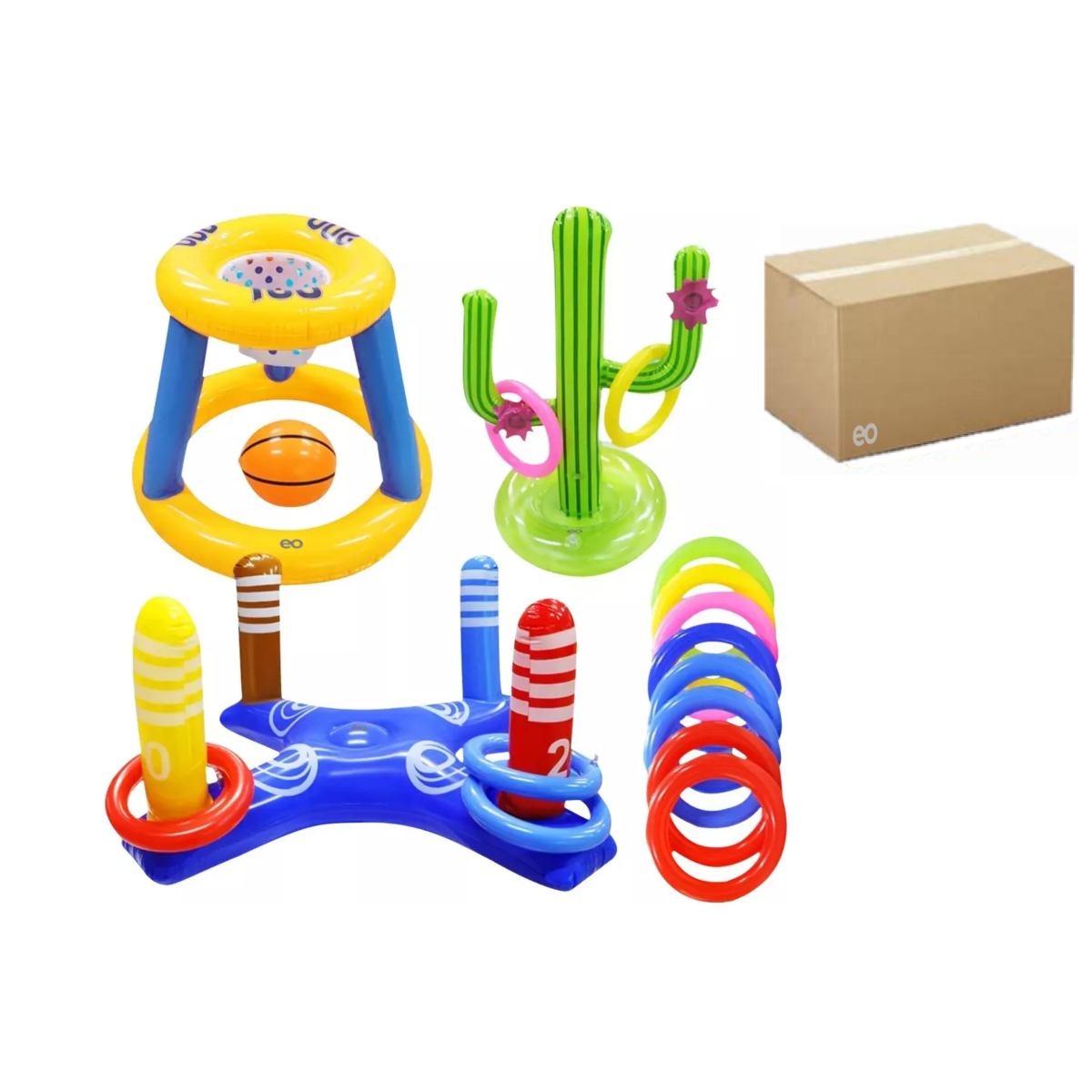 Foto 4 pulgar | Juguetes para Piscina Eo Safe Imports ESI-19585 Multicolor