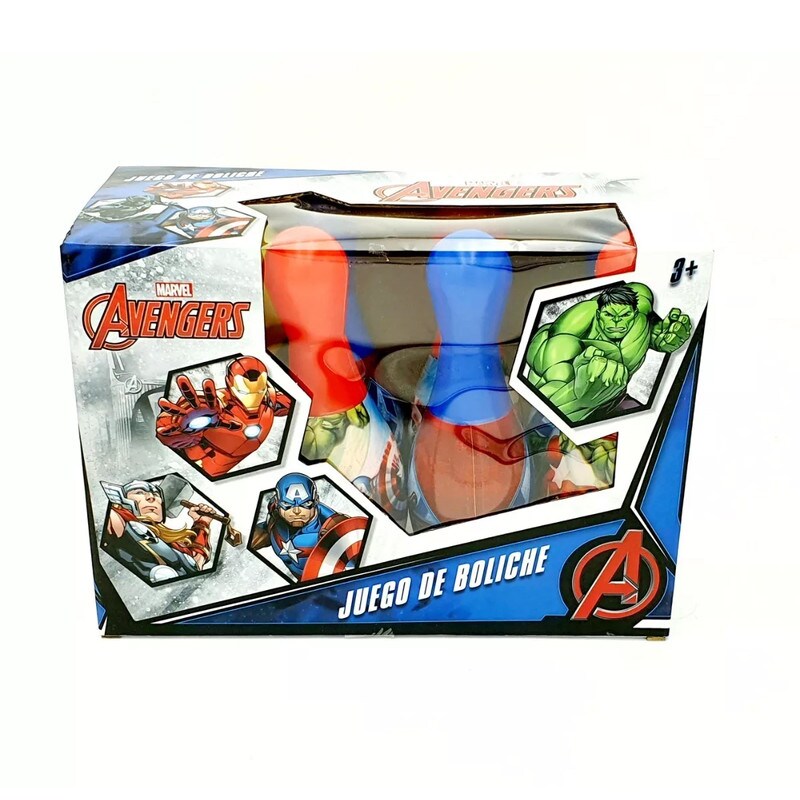 Juego De Boliche Toymark Avengers $529
