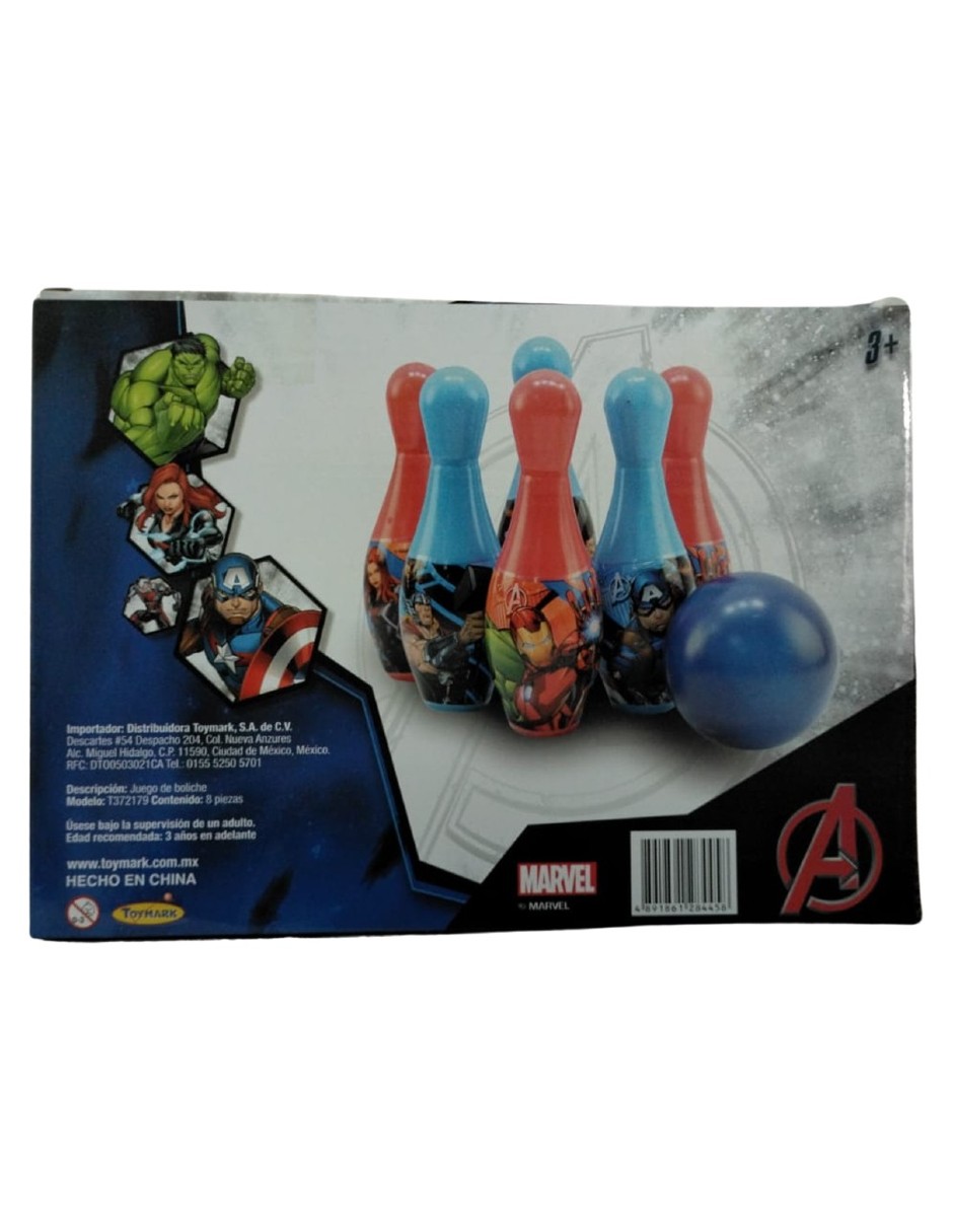 Foto 4 pulgar | Juego De Boliche Toymark Avengers