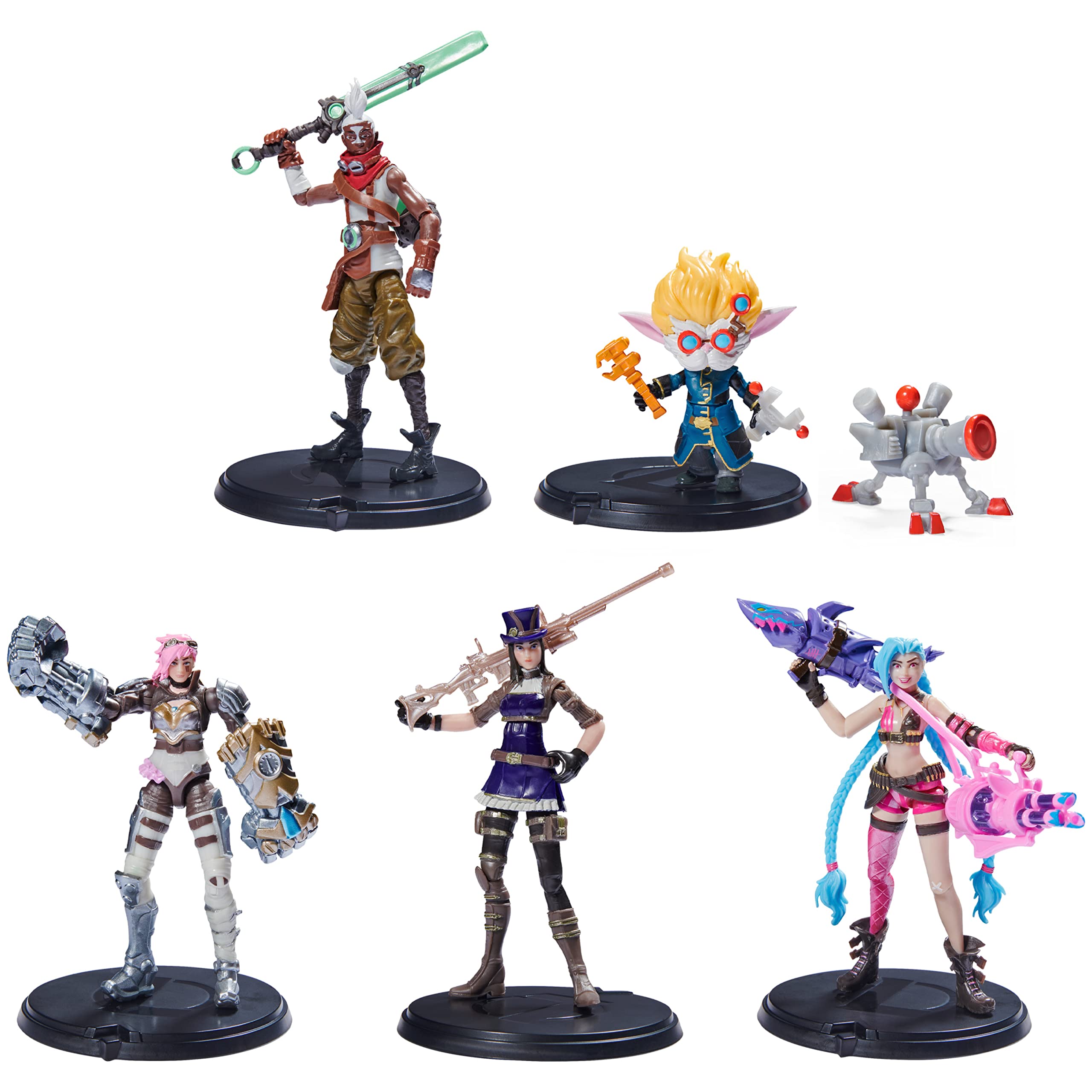 Foto 1 | Figuras De Acción League Of Legends Dual Cities Con 5 Figuras