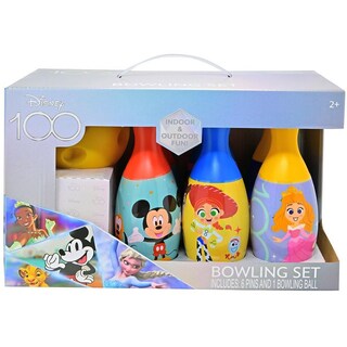 Foto 1 | Set De Bolos Disney 100 Para Niños Con 6 Bolos Y Bola Incluidos - Venta Internacional.