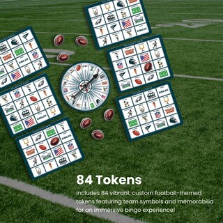 Foto 3 | Juego De Bingo Masterpieces Nfl Denver Broncos Para Niños Mayores De 3 Años - Venta Internacional.