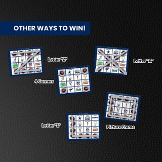 Foto 5 | Juego De Bingo Masterpieces Nfl Denver Broncos Para Niños Mayores De 3 Años - Venta Internacional.