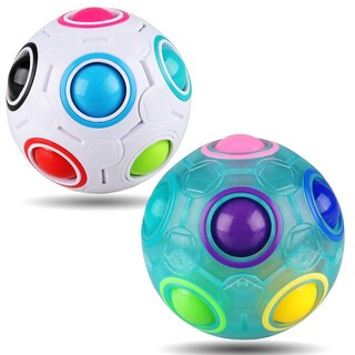 Foto 2 | Puzzle Ball D-fantix Rainbow, Paquete De 2, Para Niños De Más De 3 Años, Con Bolsa - Venta Internacional.