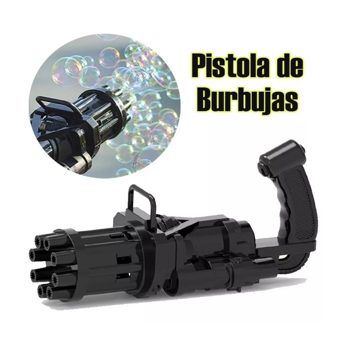 Foto 4 pulgar | Lanzador de Burbujas Belug Infanti color Negro