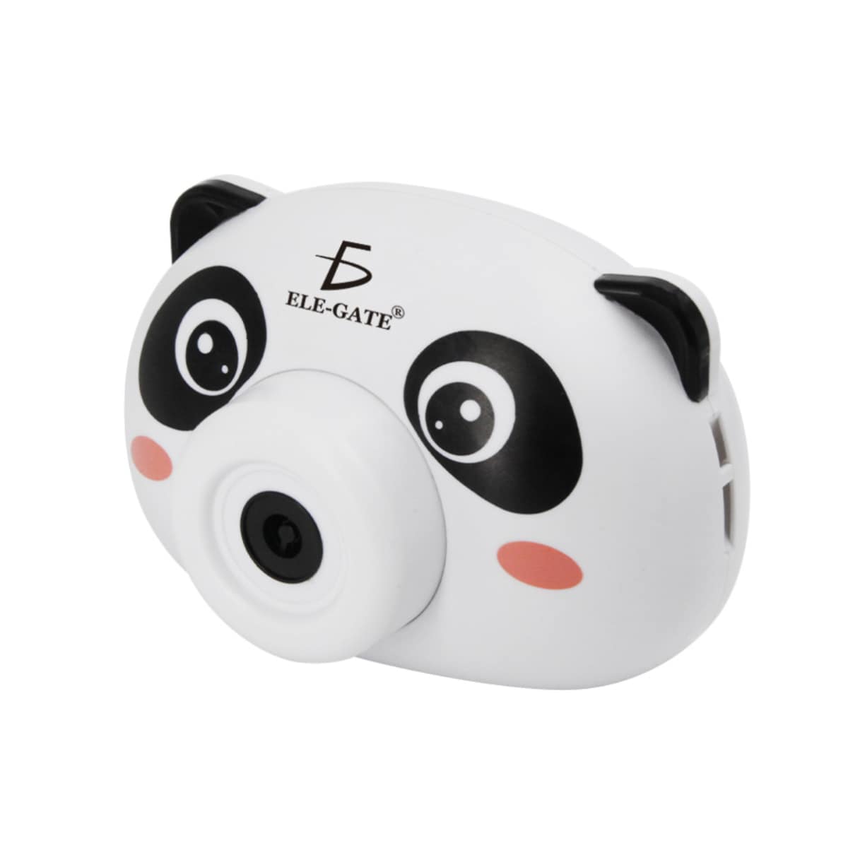Máquina De Burbujas Automática Cámara Forma De Panda Color Blanco $299