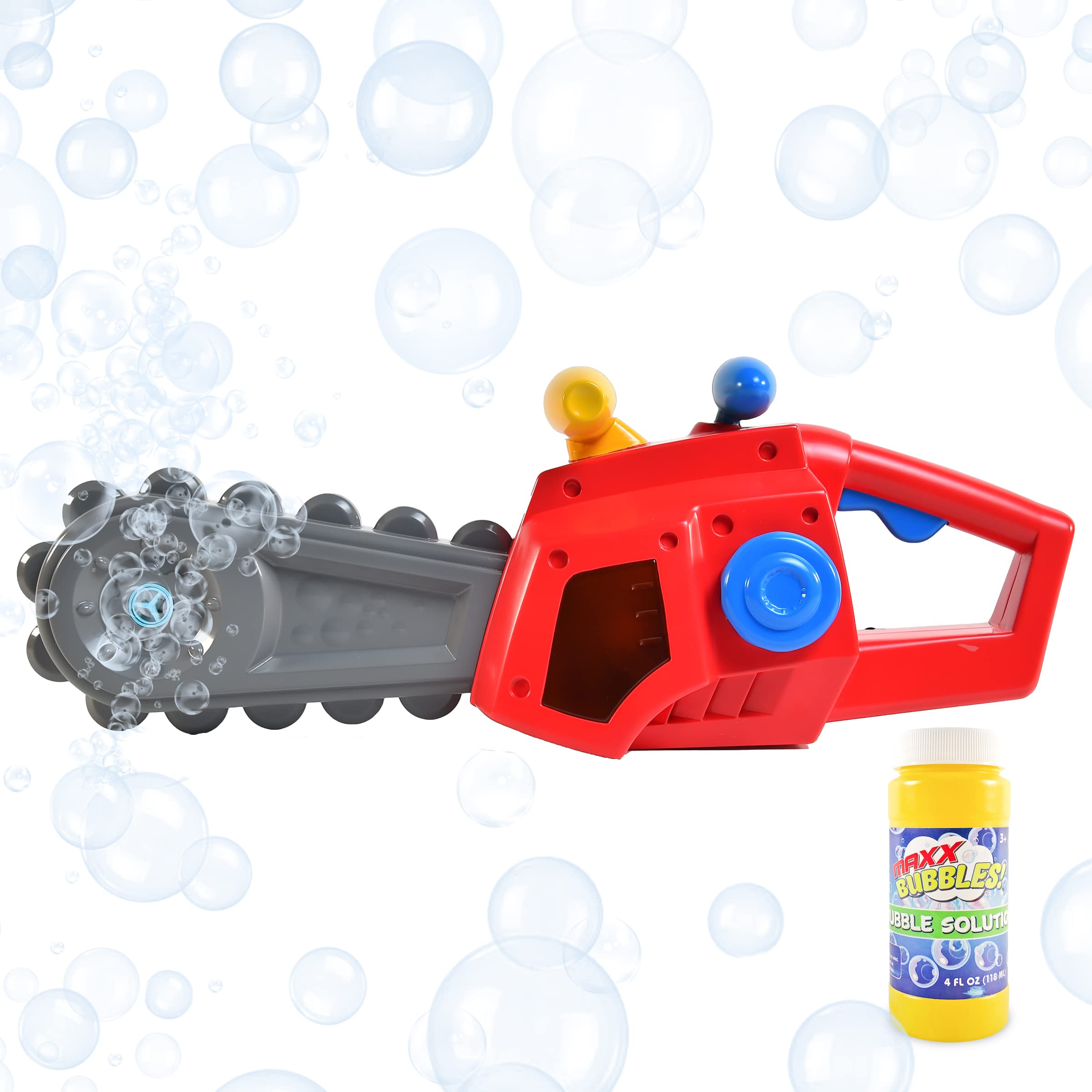 Foto 2 pulgar | Bubble Chainsaw Sunny Days Entertainment Para Niños, Color Rojo - Venta Internacional.