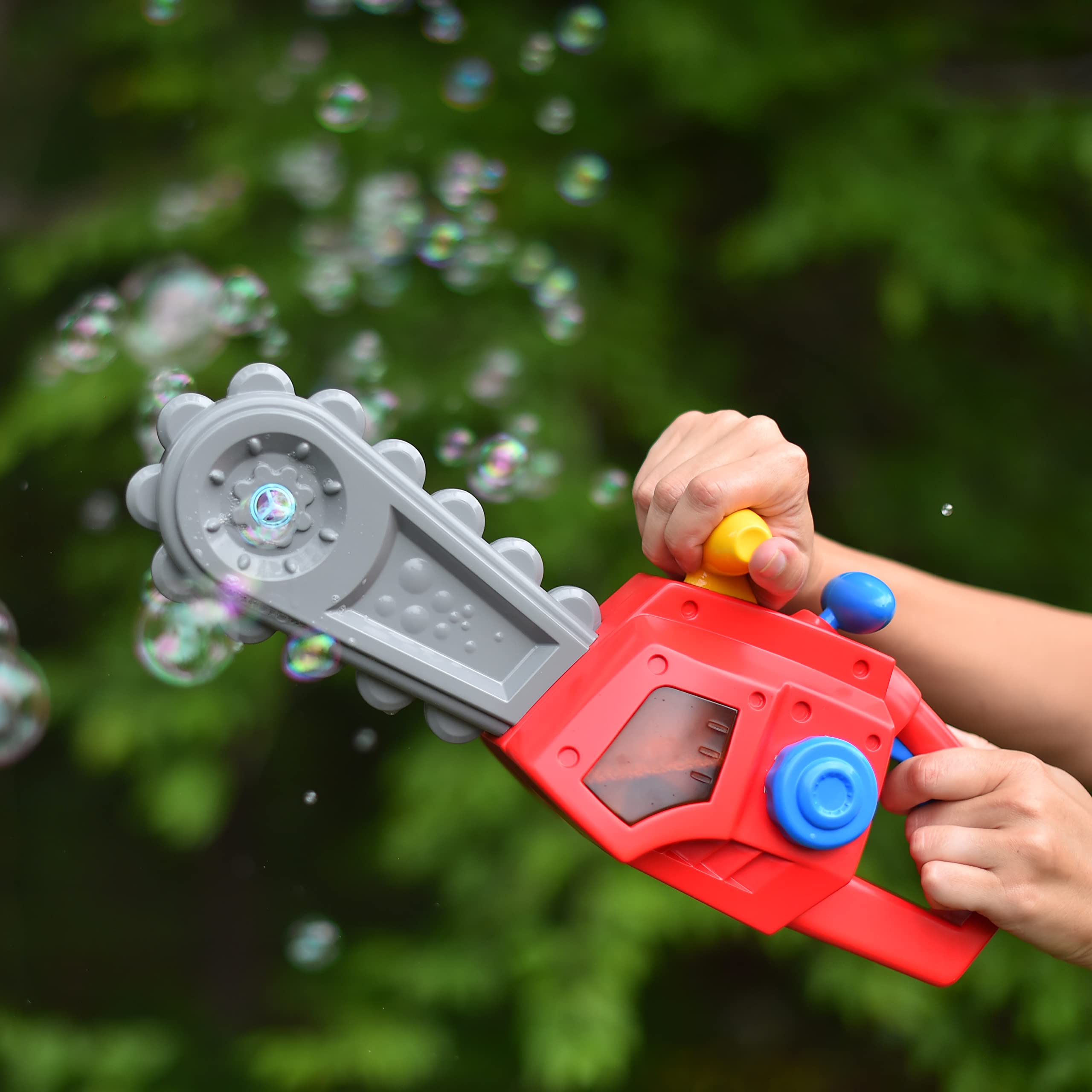 Foto 7 pulgar | Bubble Chainsaw Sunny Days Entertainment Para Niños, Color Rojo - Venta Internacional.