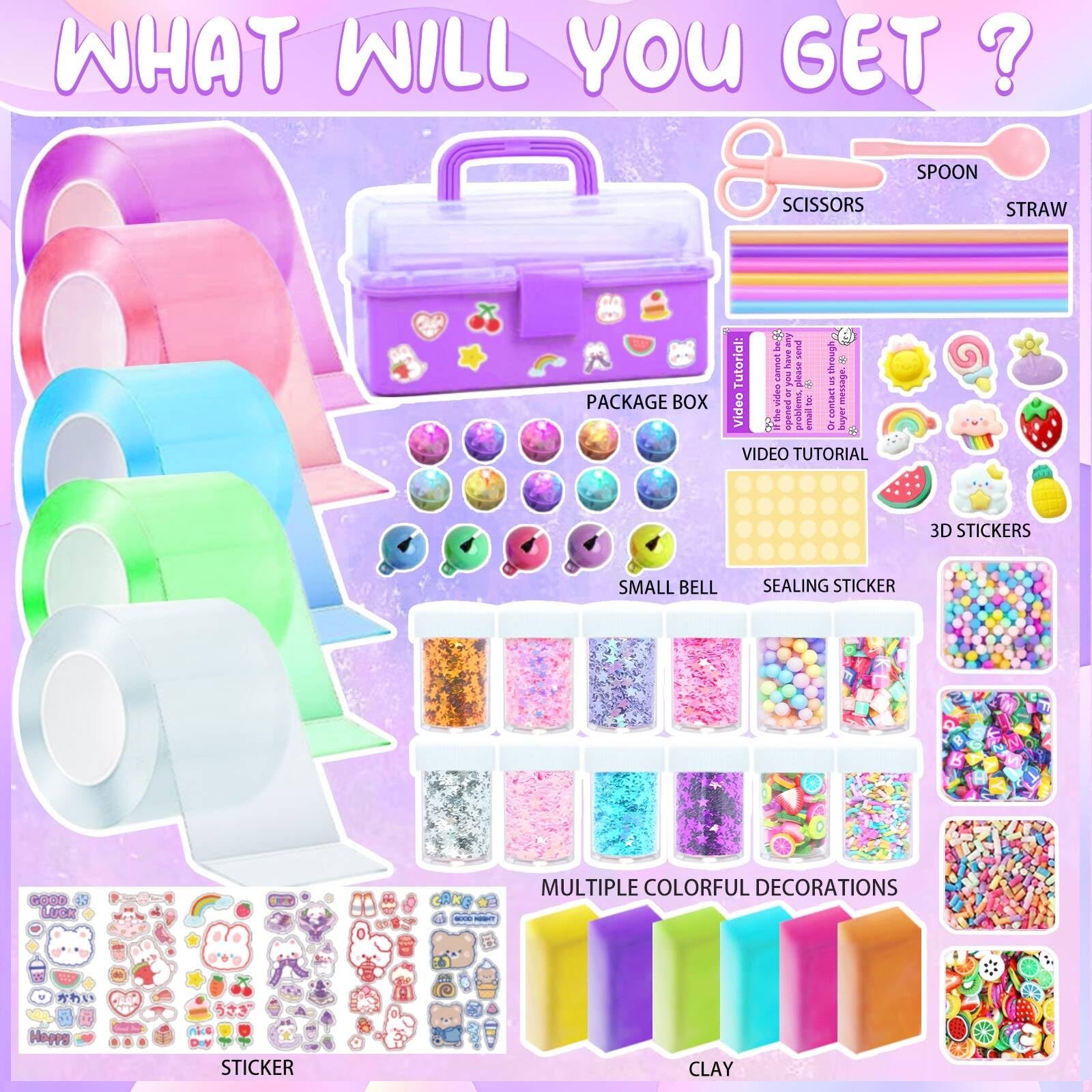 Foto 3 pulgar | Kit Nano Tape Bubble Ziza Nano Tape Squishy Maker Para Niñas De 6 A 8 Años - Venta Internacional.