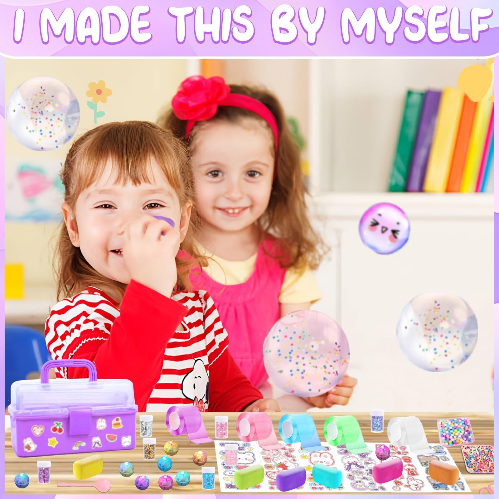 Foto 6 pulgar | Kit Nano Tape Bubble Ziza Nano Tape Squishy Maker Para Niñas De 6 A 8 Años - Venta Internacional.