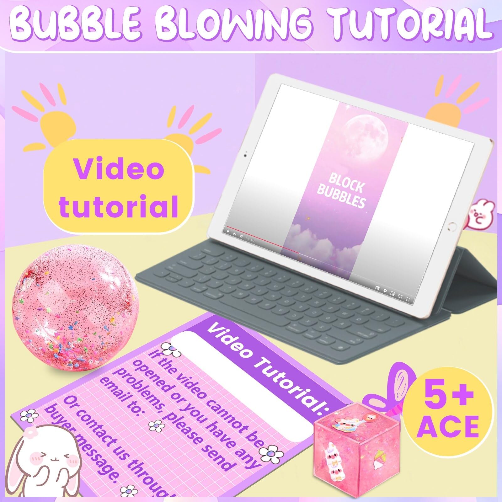Foto 7 pulgar | Kit Nano Tape Bubble Ziza Nano Tape Squishy Maker Para Niñas De 6 A 8 Años - Venta Internacional.