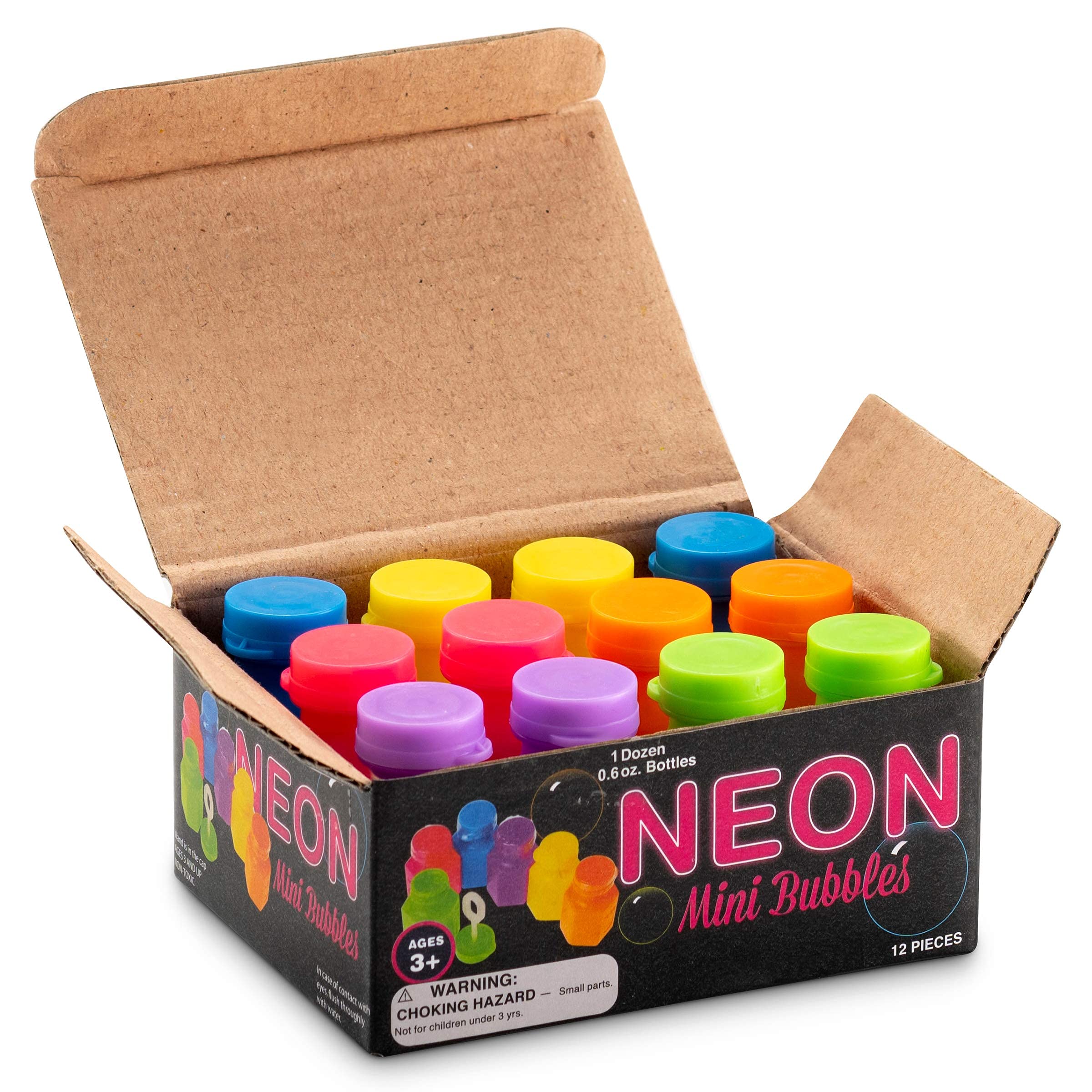 Foto 1 | Bedwina Mini Neon Party Bubbles Bedwina Para Niños, Paquete De 12 - Venta Internacional.