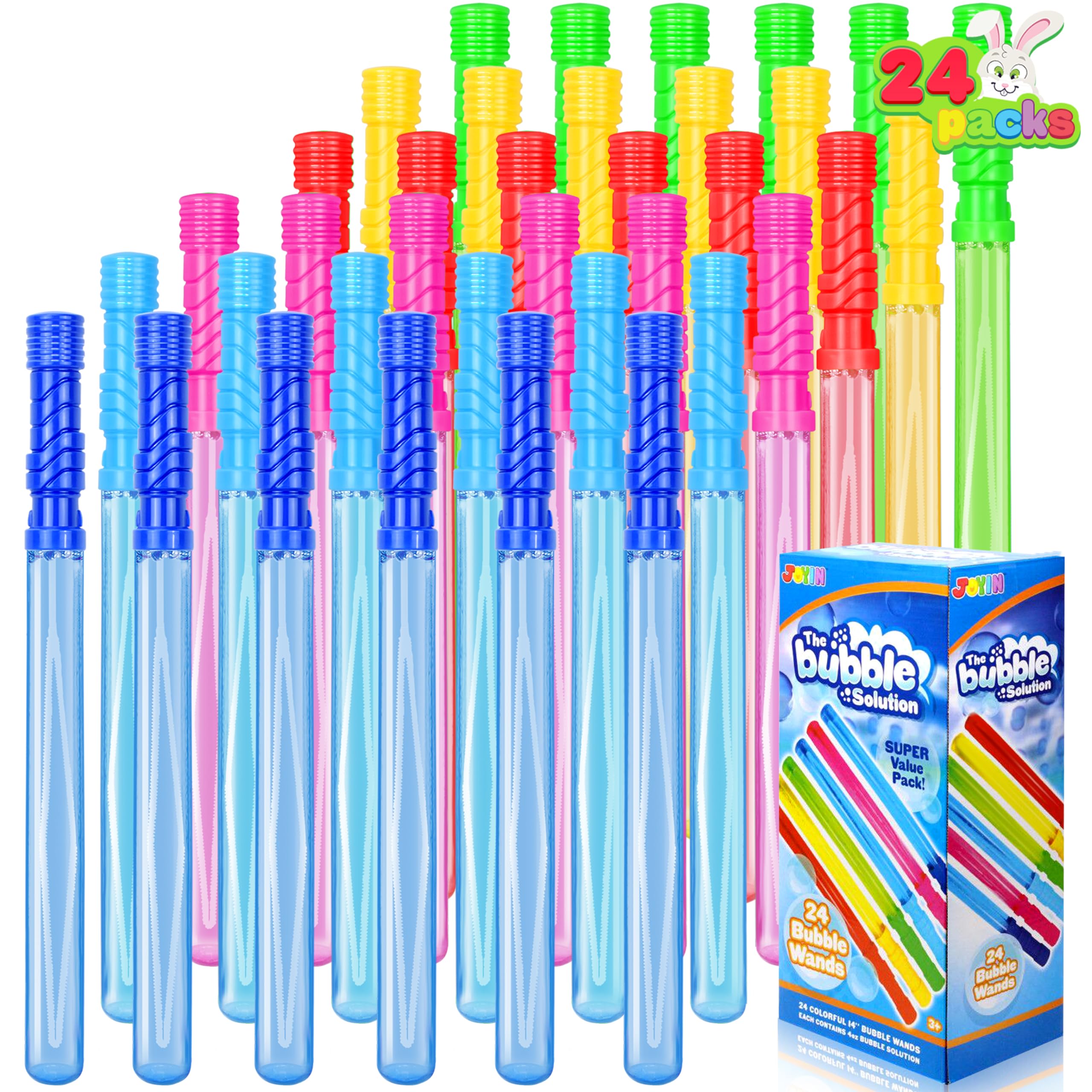 Foto 1 | Bubble Wands Joyin, Paquete De 24 Unidades, 37 Cm, Con Forma De Burbuja Grande Para Niños - Venta Internacional.