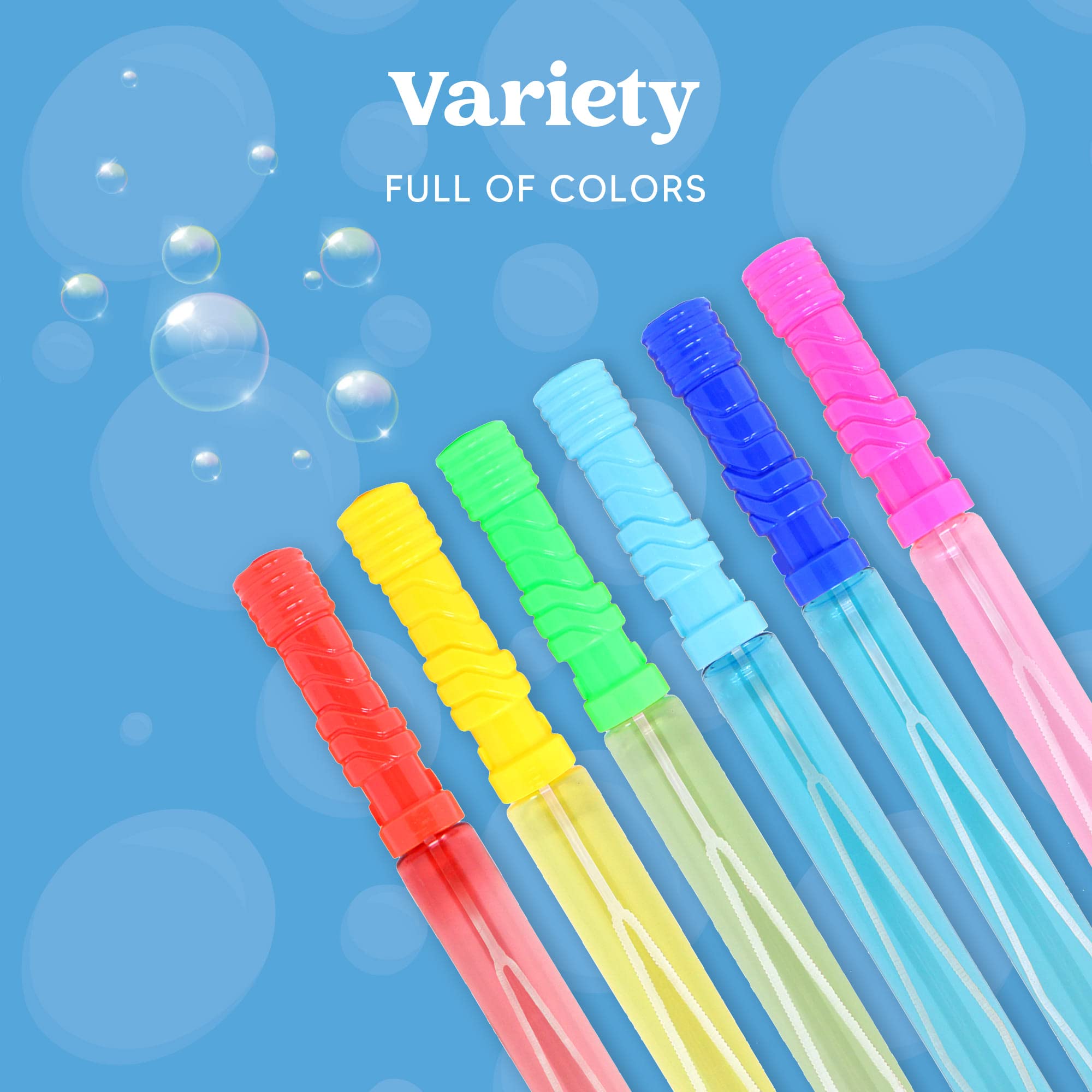 Foto 3 | Bubble Wands Joyin, Paquete De 24 Unidades, 37 Cm, Con Forma De Burbuja Grande Para Niños - Venta Internacional.