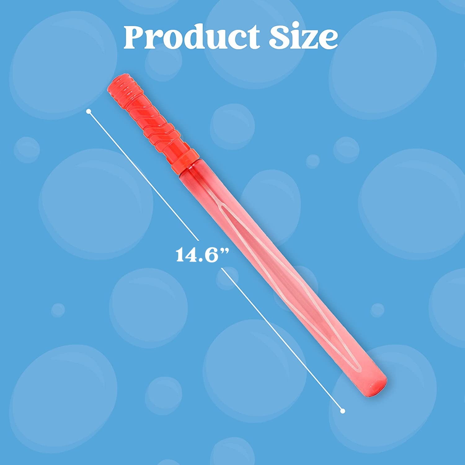 Foto 7 pulgar | Bubble Wands Joyin, Paquete De 24 Unidades, 37 Cm, Con Forma De Burbuja Grande Para Niños - Venta Internacional.