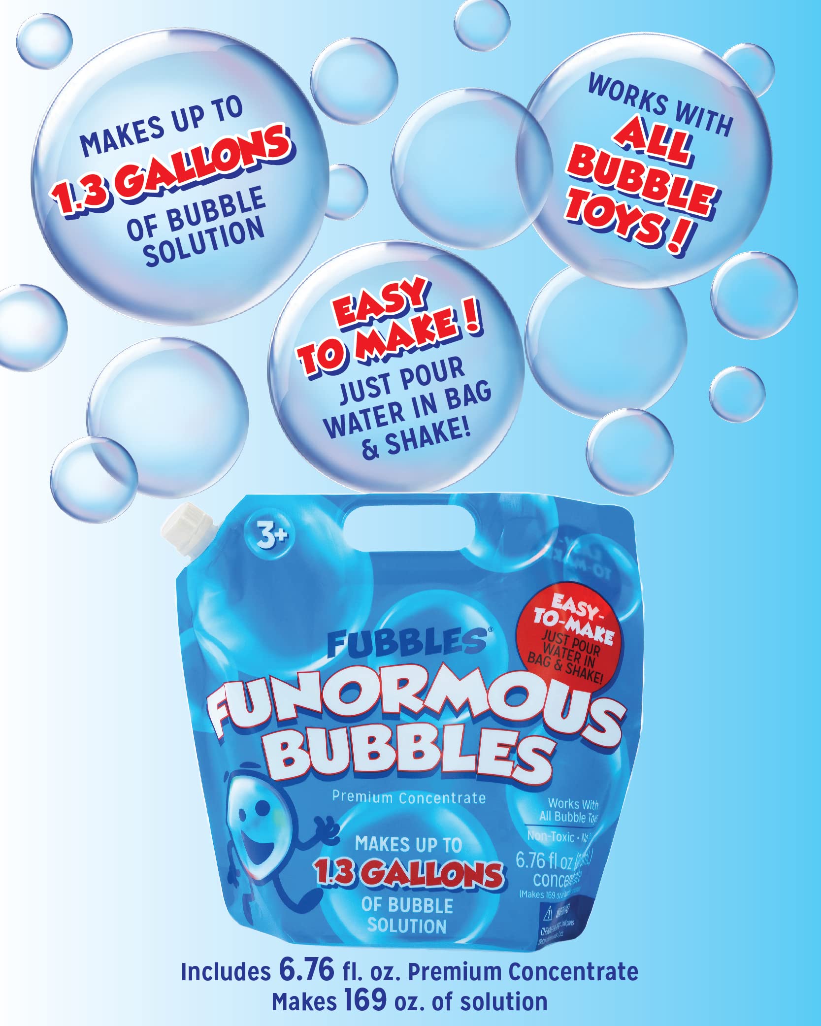 Foto 3 pulgar | Recarga De Solución De Burbujas Para Niños Pequeños, 5 Litros, No Tóxica - Venta Internacional.