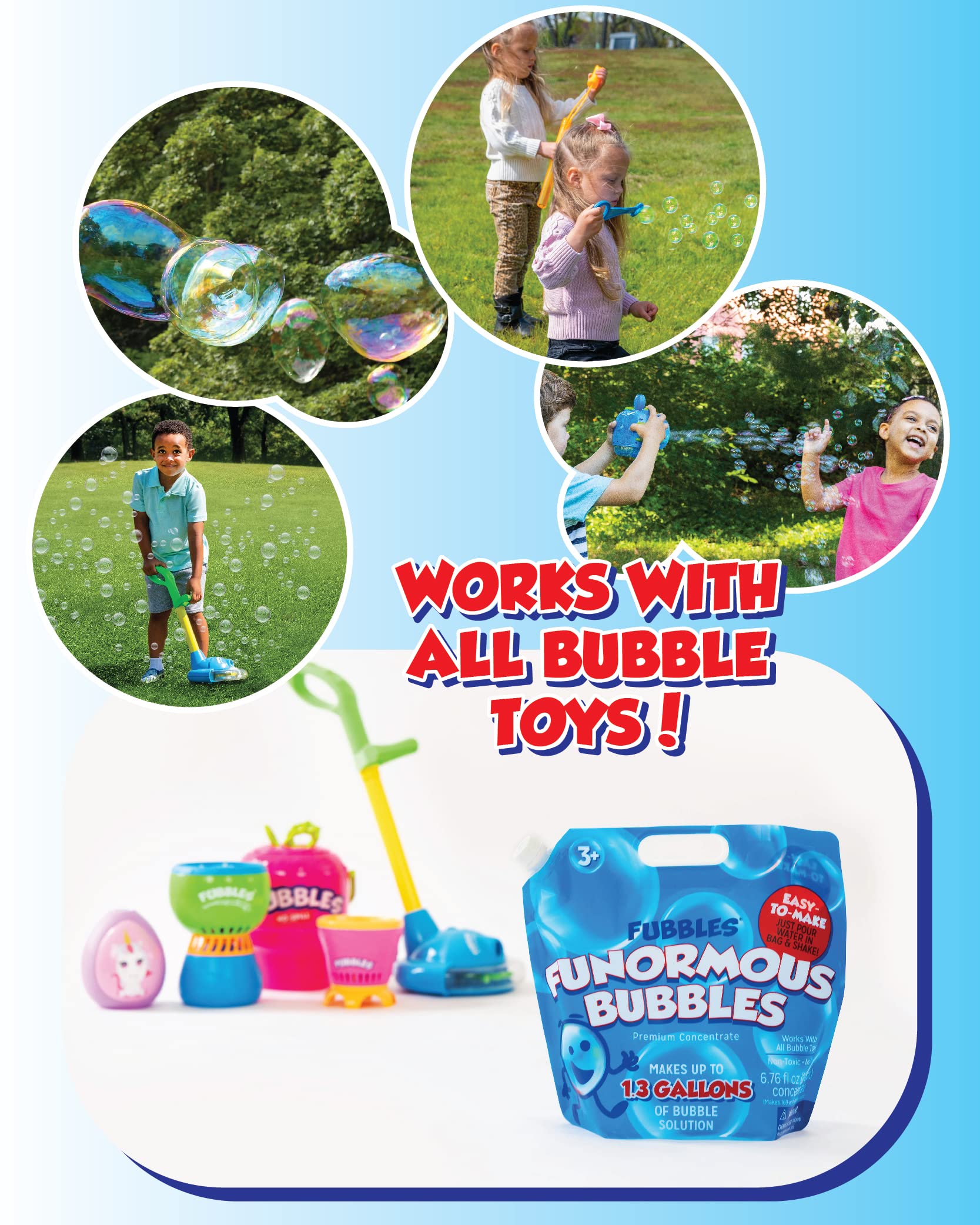 Foto 5 pulgar | Recarga De Solución De Burbujas Para Niños Pequeños, 5 Litros, No Tóxica - Venta Internacional.
