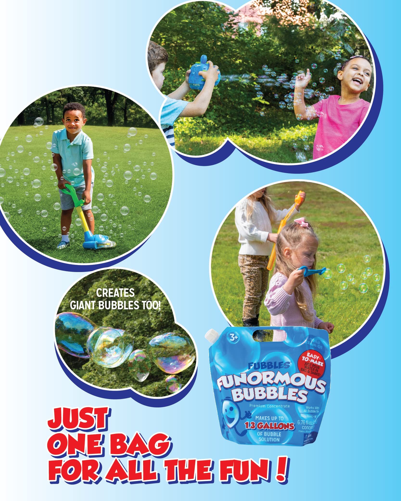 Foto 7 pulgar | Recarga De Solución De Burbujas Para Niños Pequeños, 5 Litros, No Tóxica - Venta Internacional.